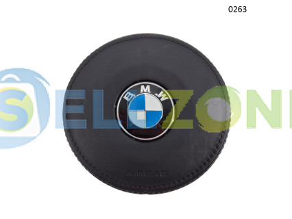 Δερμάτινο κάλυμμα για το τιμόνι AIRBAG BMW Σειρά F  – 0263